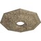 Ekena Millwork Nottingham Medallion (Canopies up to 4 5/8"), 18"OD x 3 1/2"ID x 1 1/2"P, Gobi Desert Crackle CM18NTGDC - alternate 3